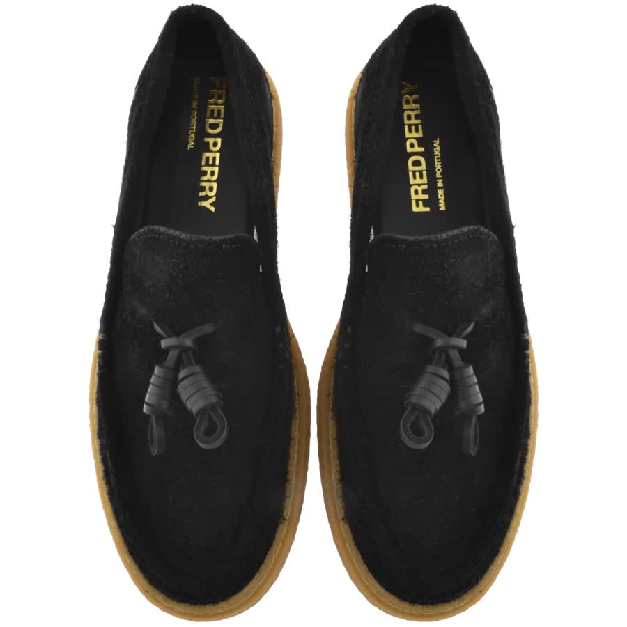 Image number 3 for Fred Perry Dawson Tassel Loafer Black