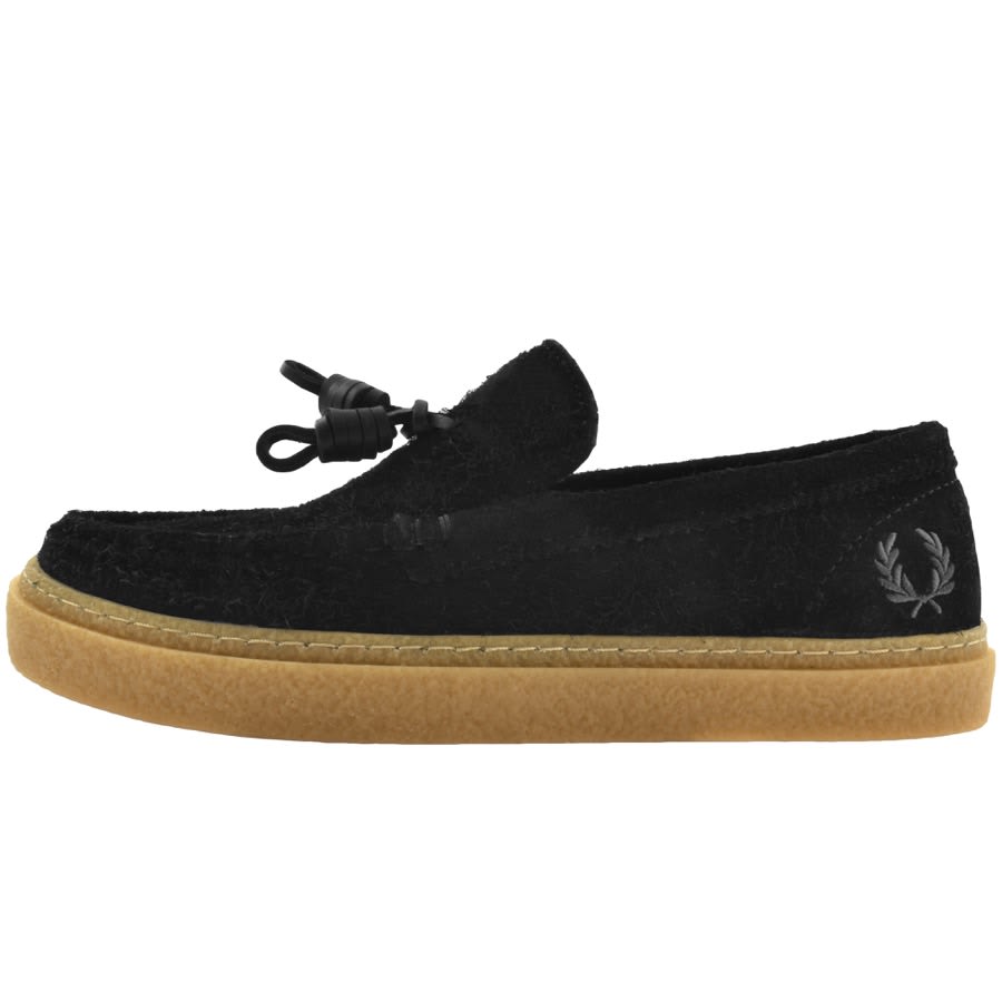 Image number 1 for Fred Perry Dawson Tassel Loafer Black