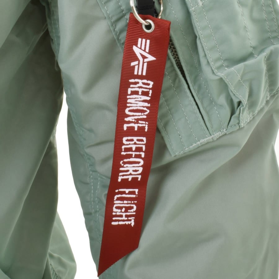 Image number 3 for Alpha Industries MA 1 Jacket Green