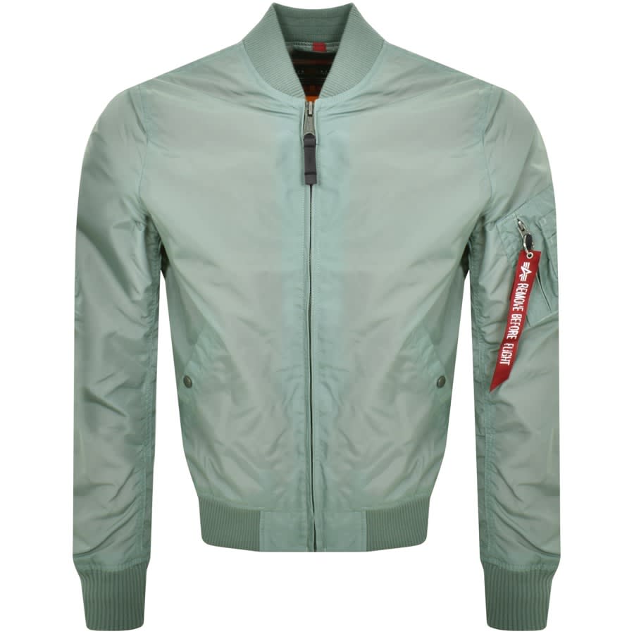 Image number 1 for Alpha Industries MA 1 Jacket Green