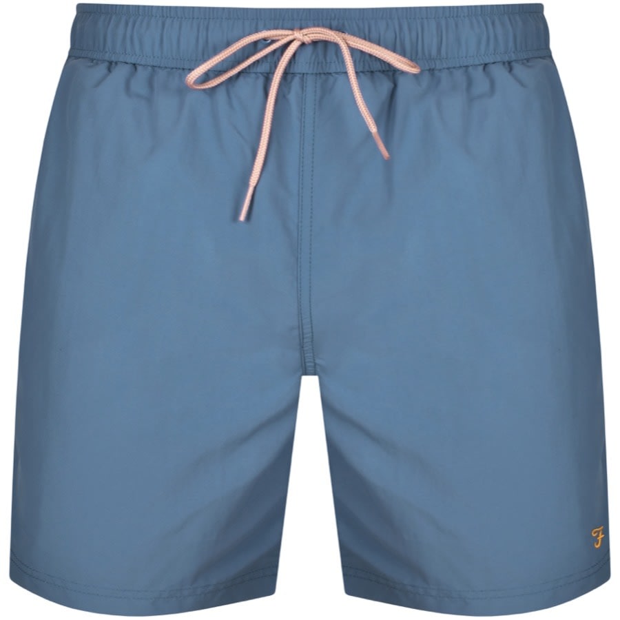 Farah Vintage Colbert Swim Shorts Blue