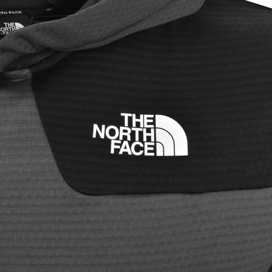 Image number 3 for The North Face Pull On Fleece Hoodie Grey