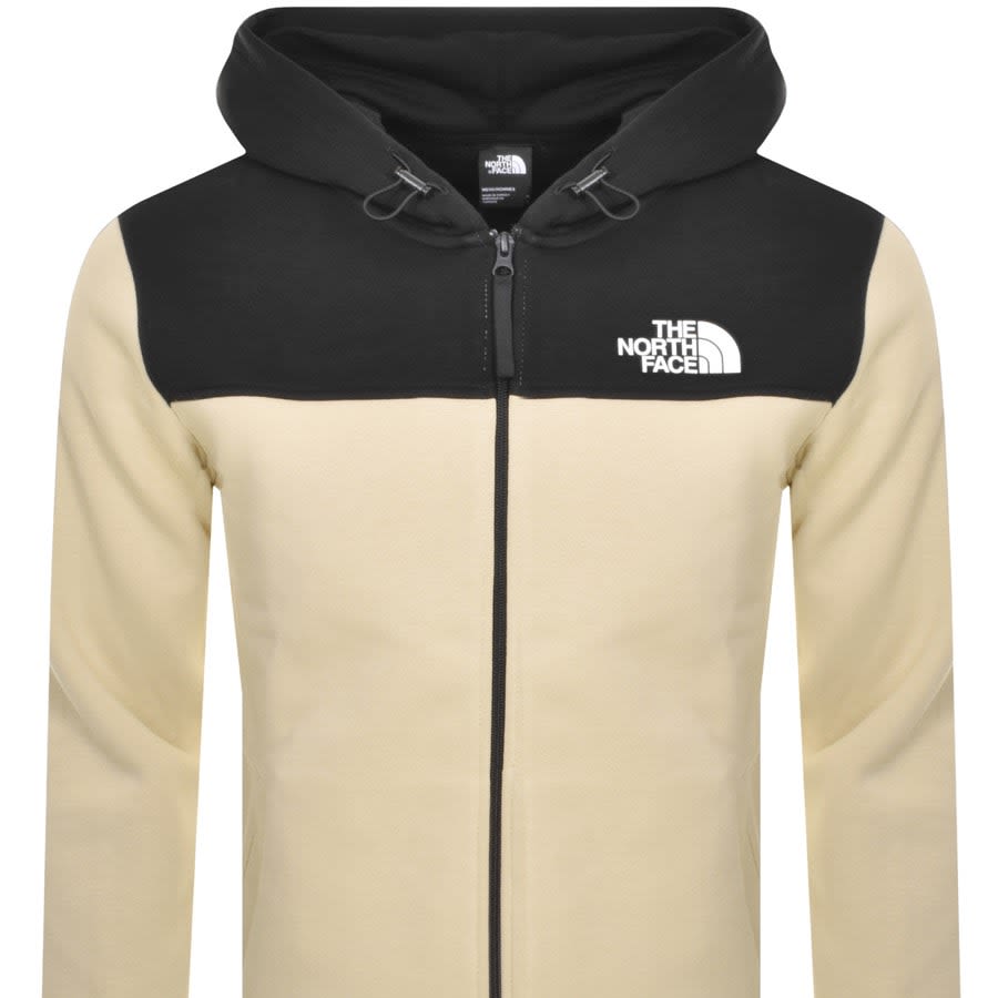 Image number 2 for The North Face Icons Full Zip Hoodie Beige