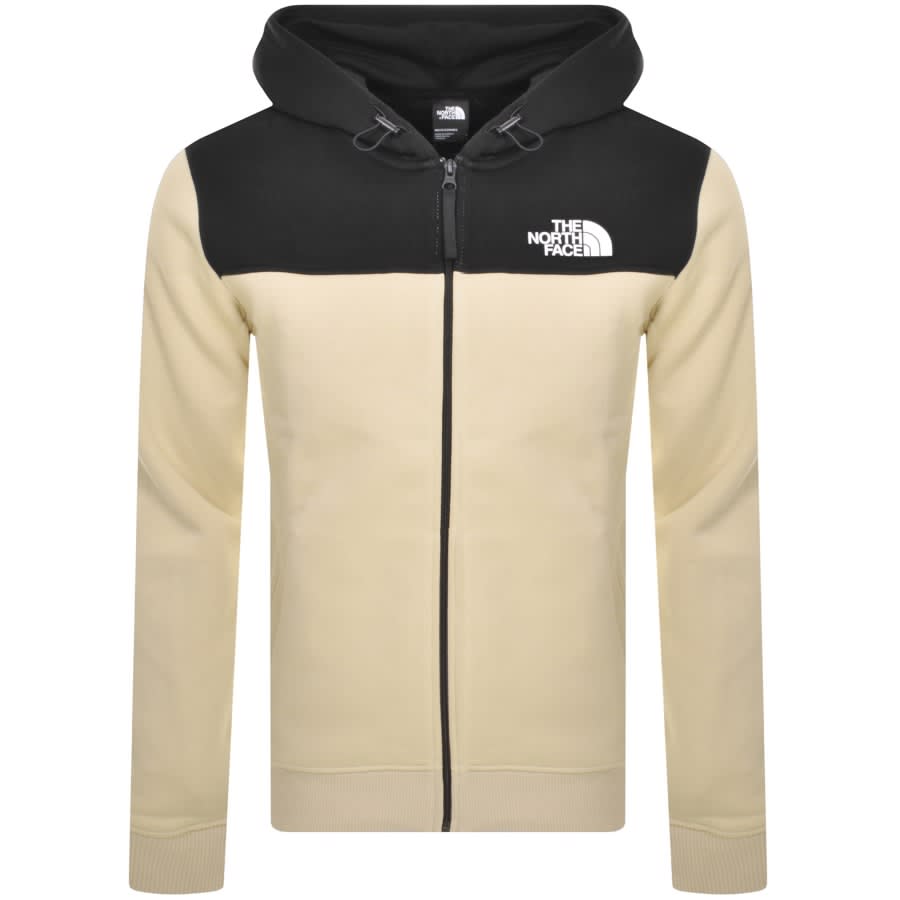 Image number 1 for The North Face Icons Full Zip Hoodie Beige