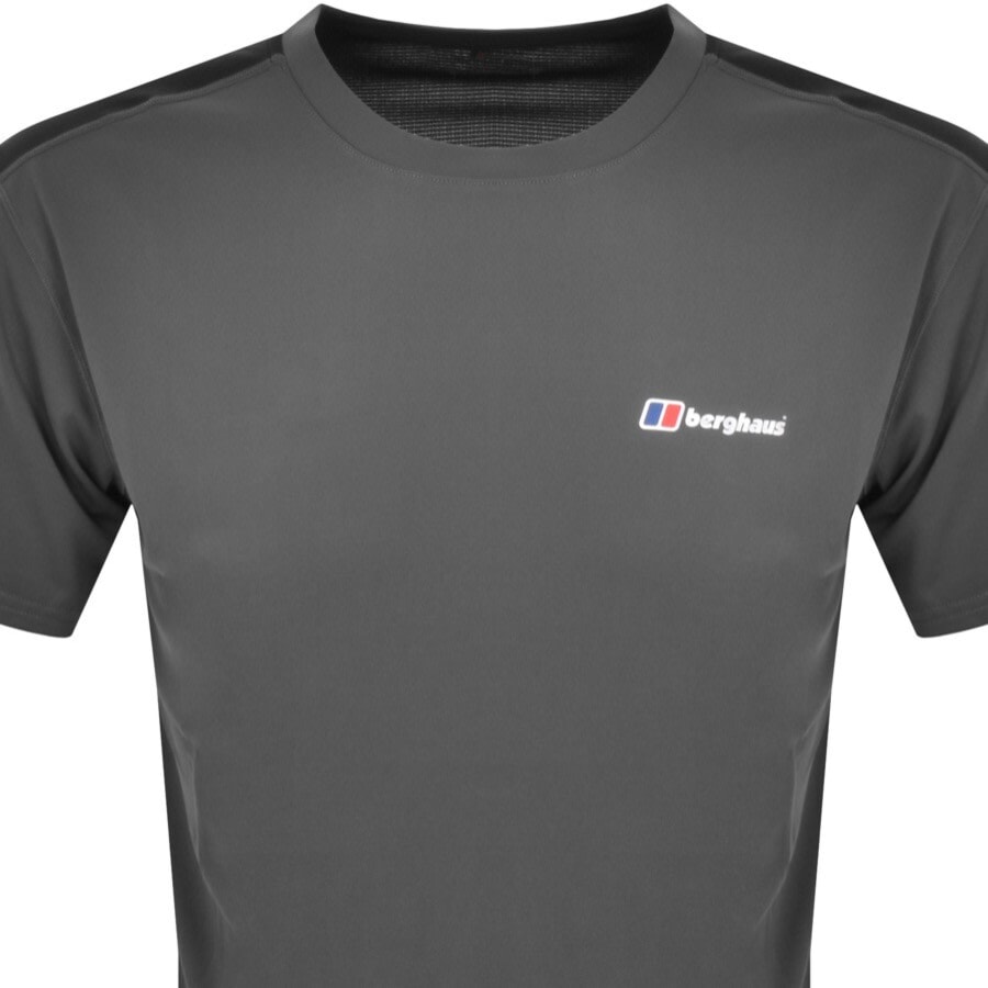 Image number 2 for Berghaus Wayside Tech T Shirt Grey
