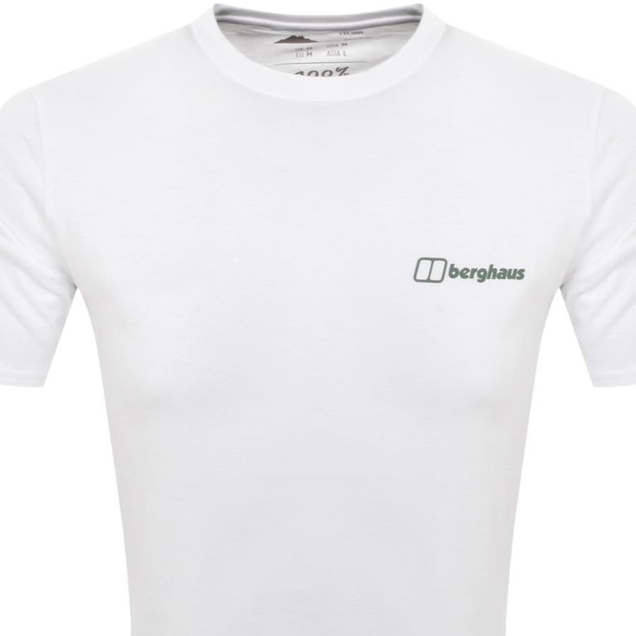 Image number 2 for Berghaus Silhouette T Shirt White