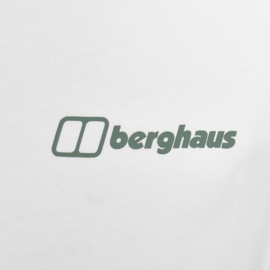 Image number 3 for Berghaus Silhouette T Shirt White