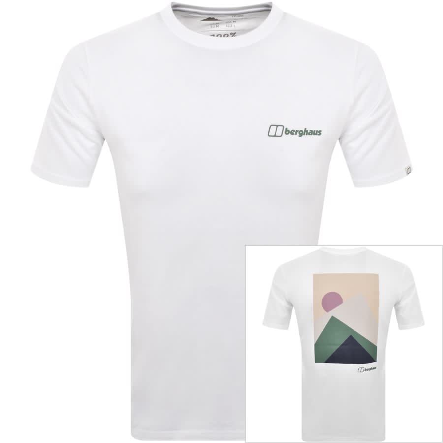 Image number 1 for Berghaus Silhouette T Shirt White