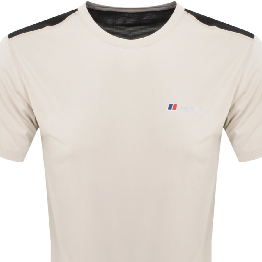 Image number 2 for Berghaus Wayside Tech T Shirt Beige