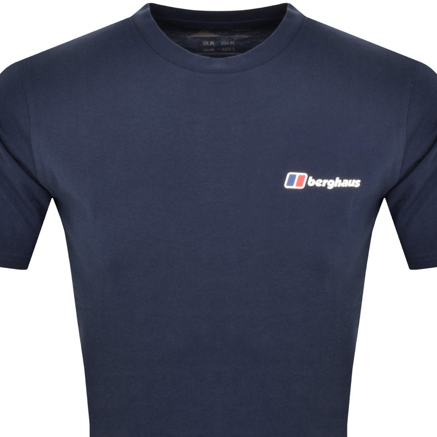 Image number 2 for Berghaus Lineation T Shirt Navy