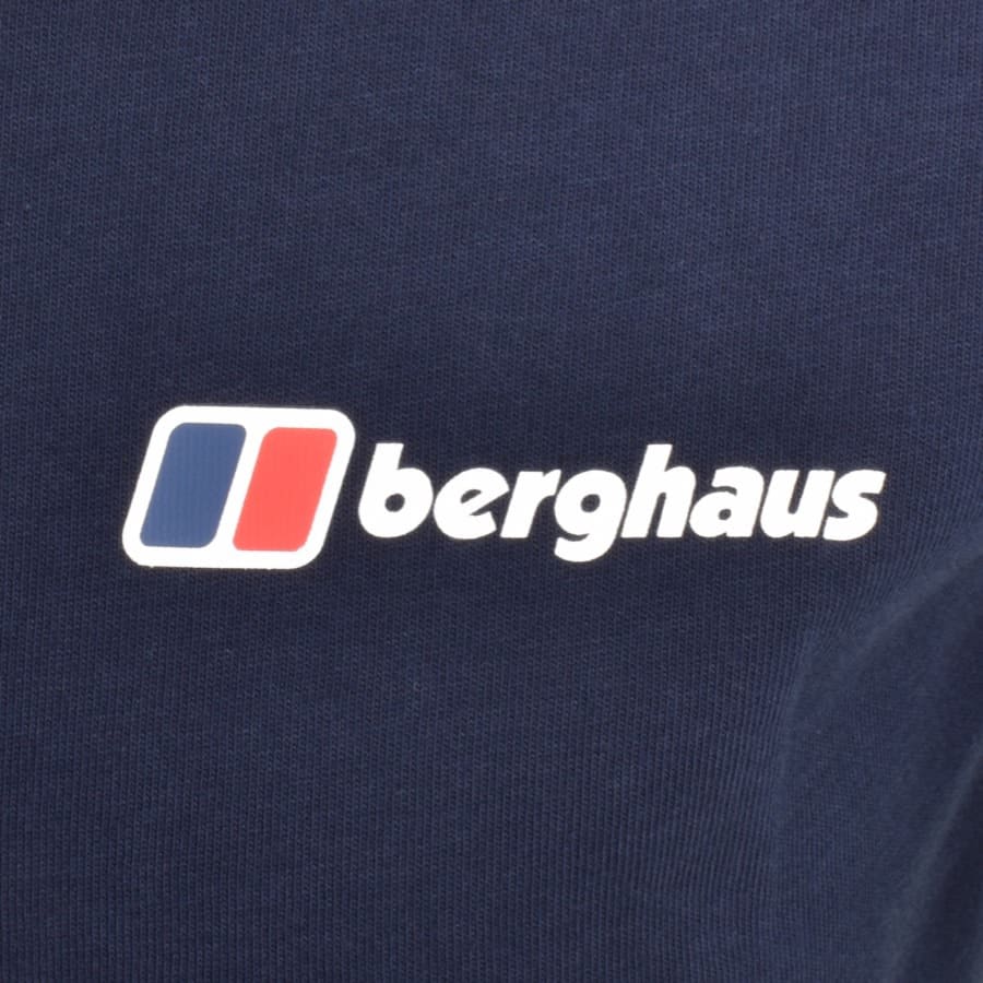 Image number 3 for Berghaus Lineation T Shirt Navy