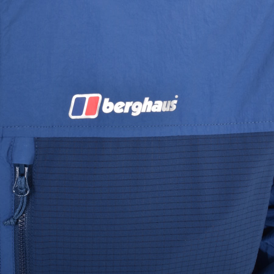 Image number 3 for Berghaus Holkmi Windproof Jacket Blue