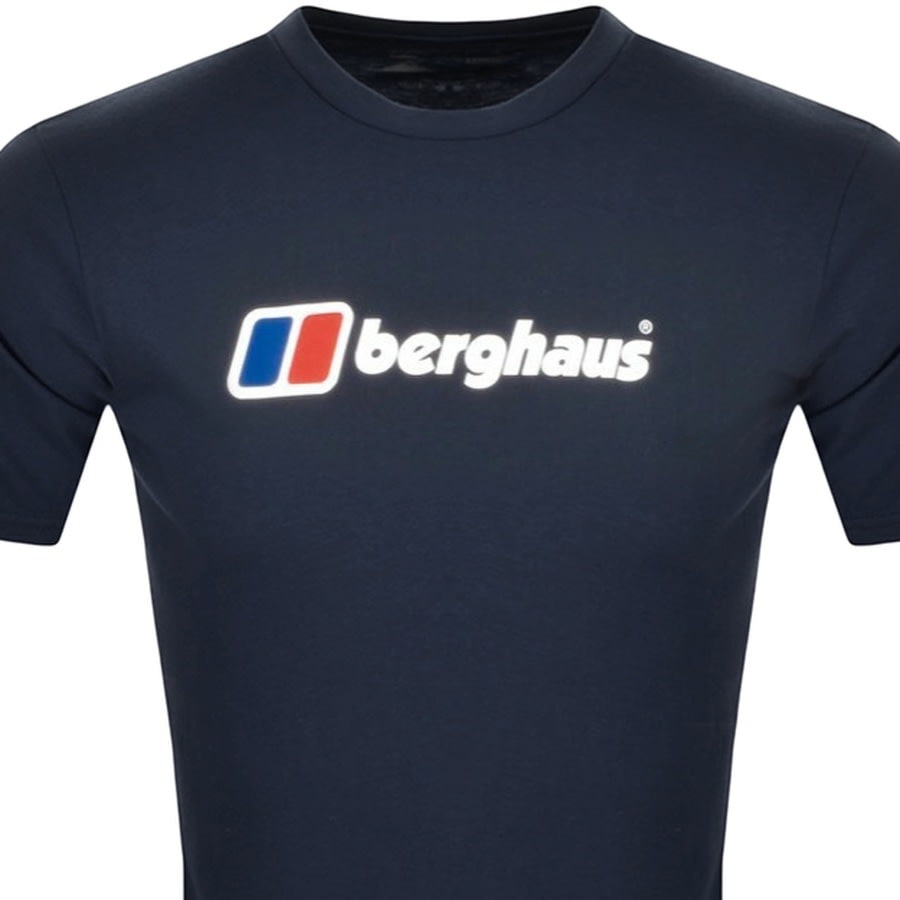 Image number 2 for Berghaus Logo T Shirt Blue