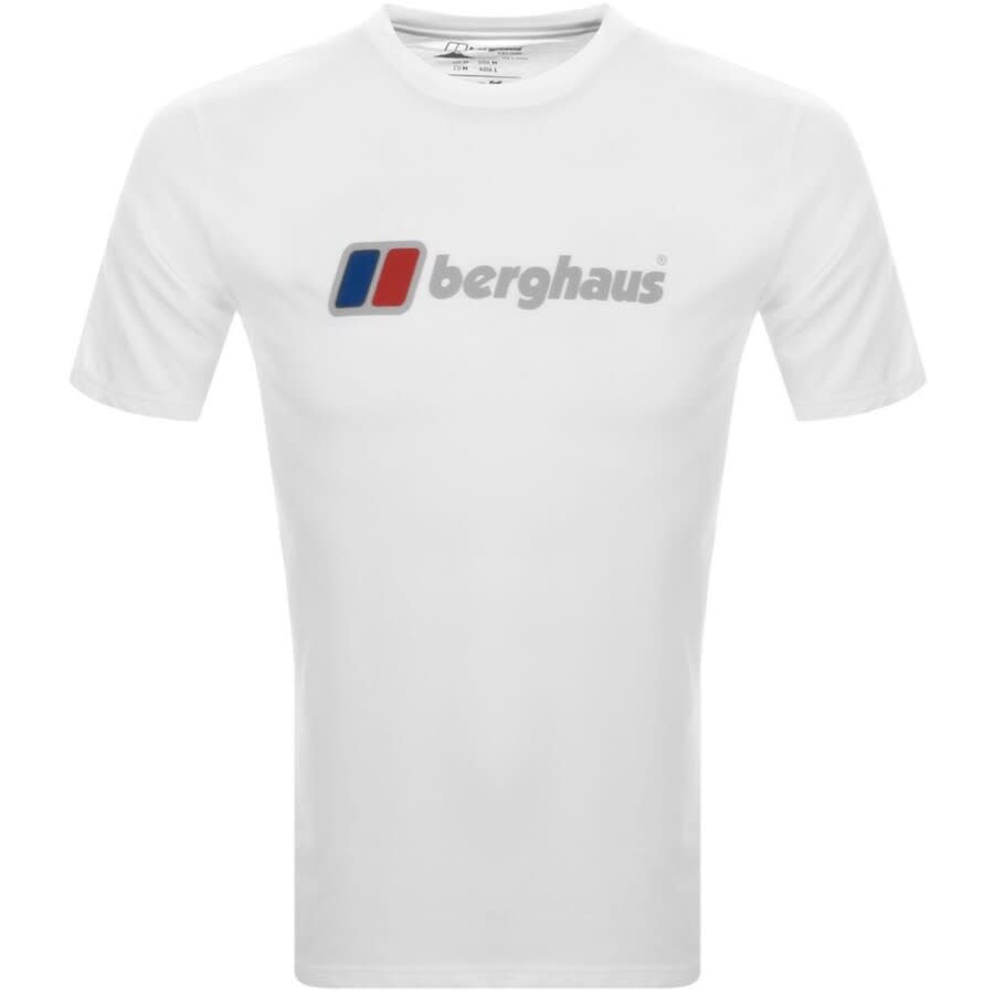 Image number 1 for Berghaus Logo T Shirt White