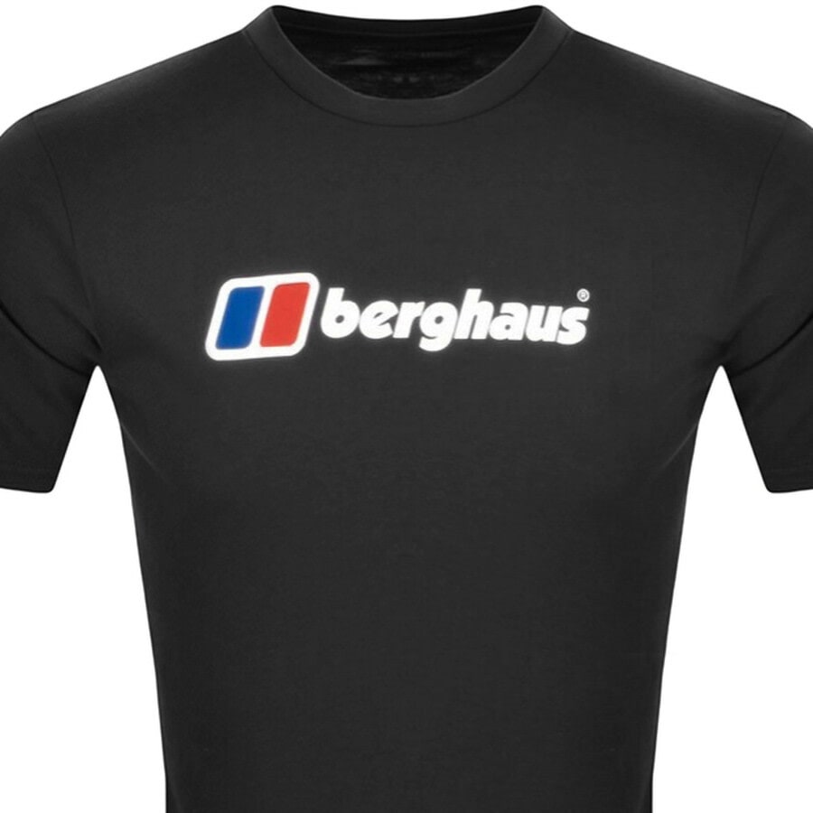 Image number 2 for Berghaus Logo T Shirt Black