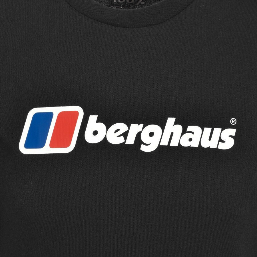 Image number 3 for Berghaus Logo T Shirt Black