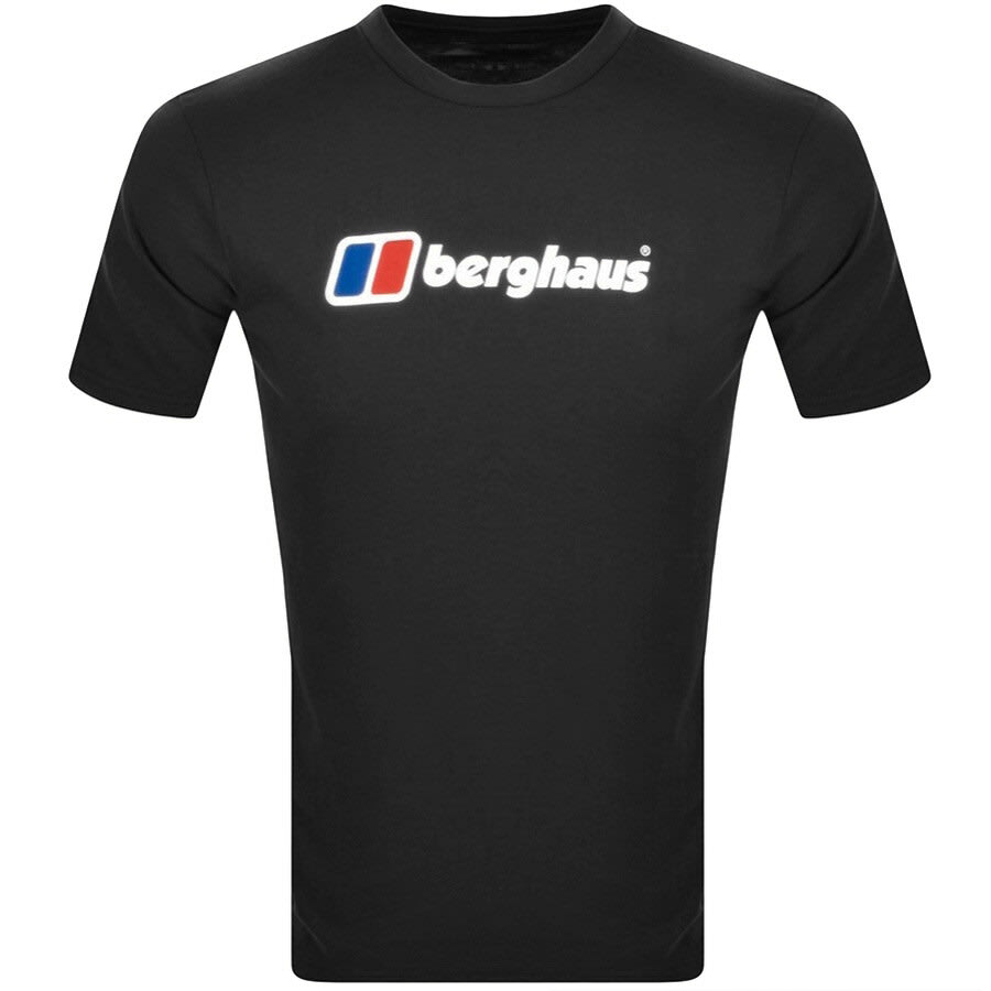 Image number 1 for Berghaus Logo T Shirt Black