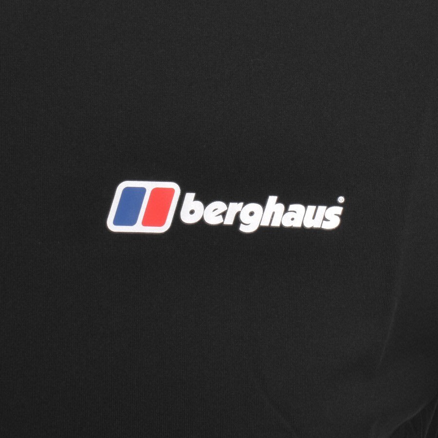 Image number 3 for Berghaus Wayside Half Zip Track Top Black
