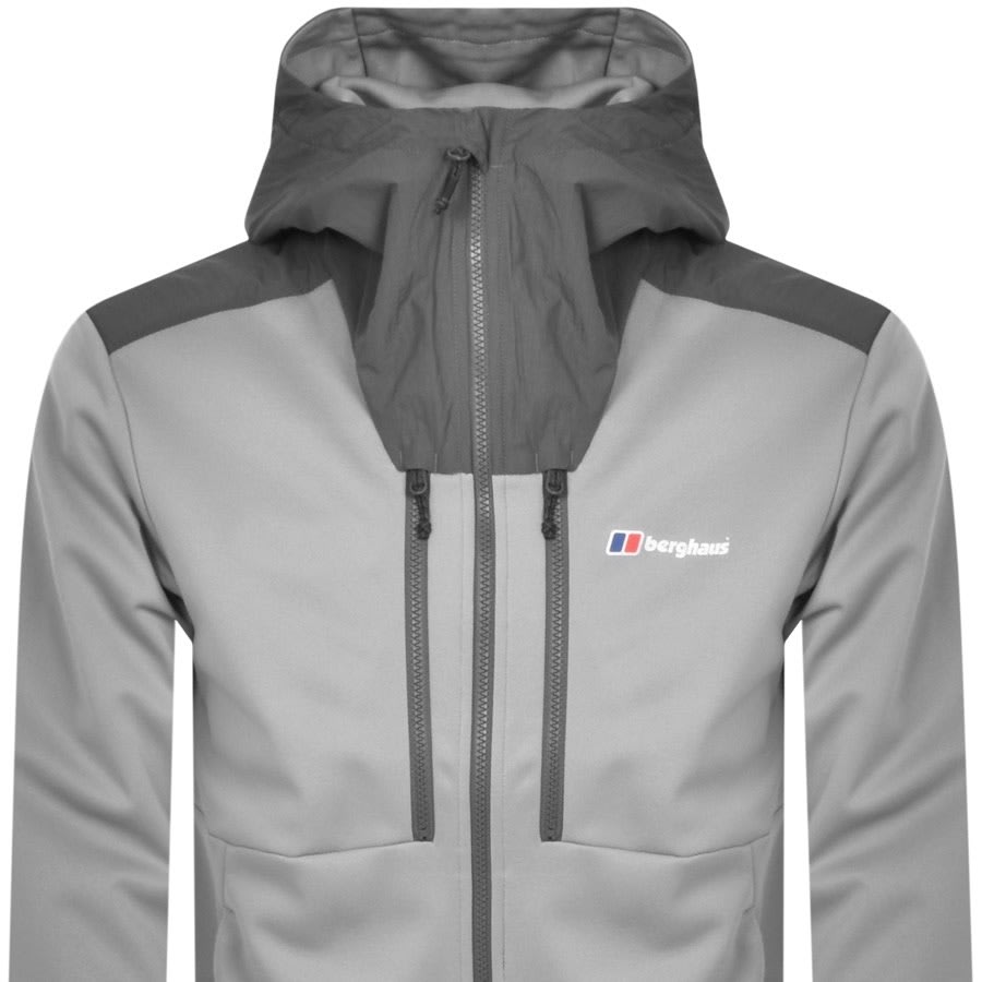 Image number 2 for Berghaus Reacon Hooded Jacket Grey