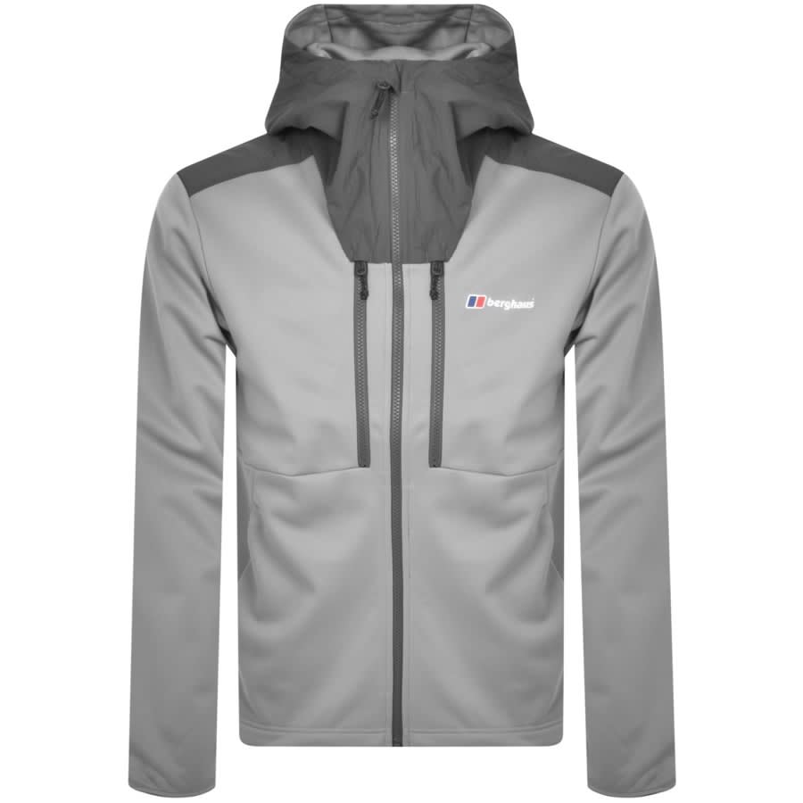 Image number 1 for Berghaus Reacon Hooded Jacket Grey