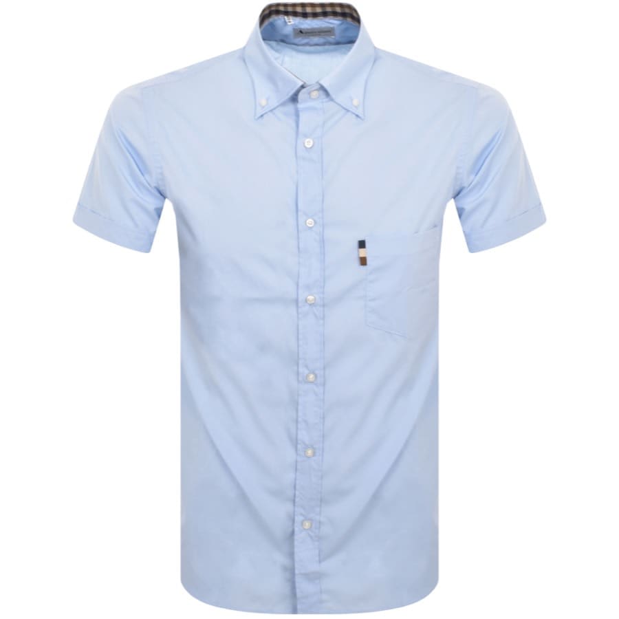 Aquascutum short sleeve shirt deals