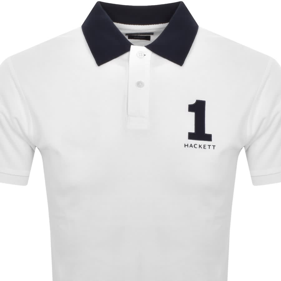 Hackett Polo T Shirt White | Mainline Menswear United States