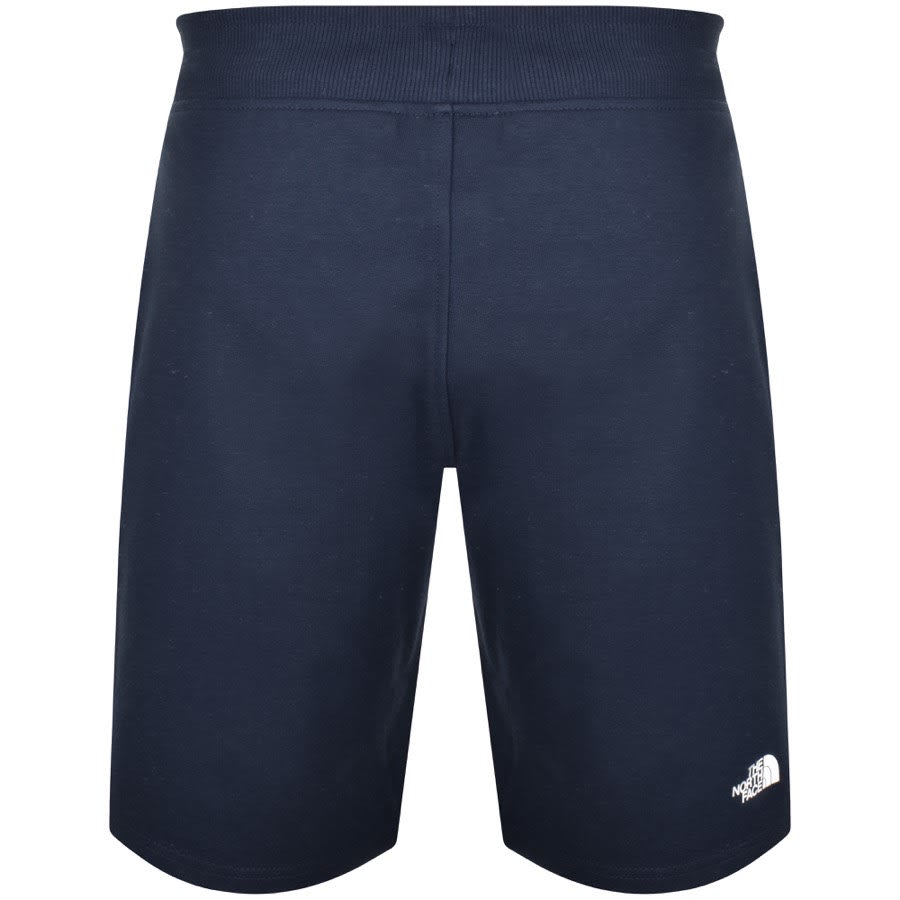 Image number 2 for The North Face Logo Jersey Shorts Navy