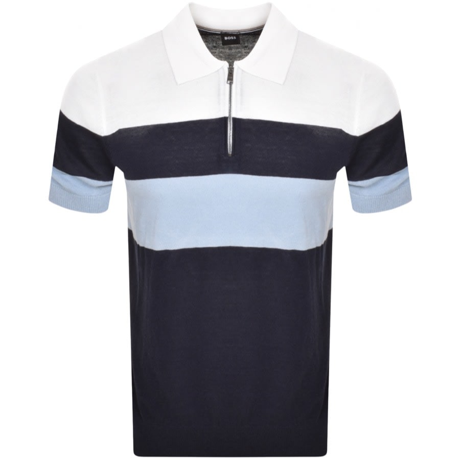 Image number 1 for BOSS Trieste Polo T Shirt Blue