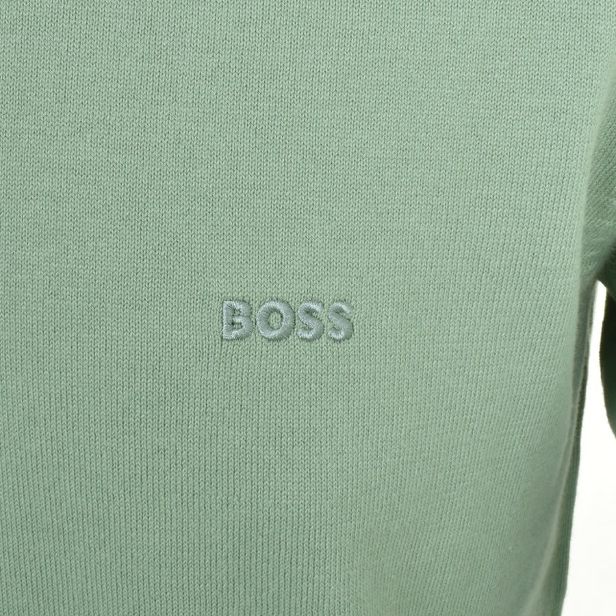 Image number 3 for BOSS Pacas L Knit Jumper Green