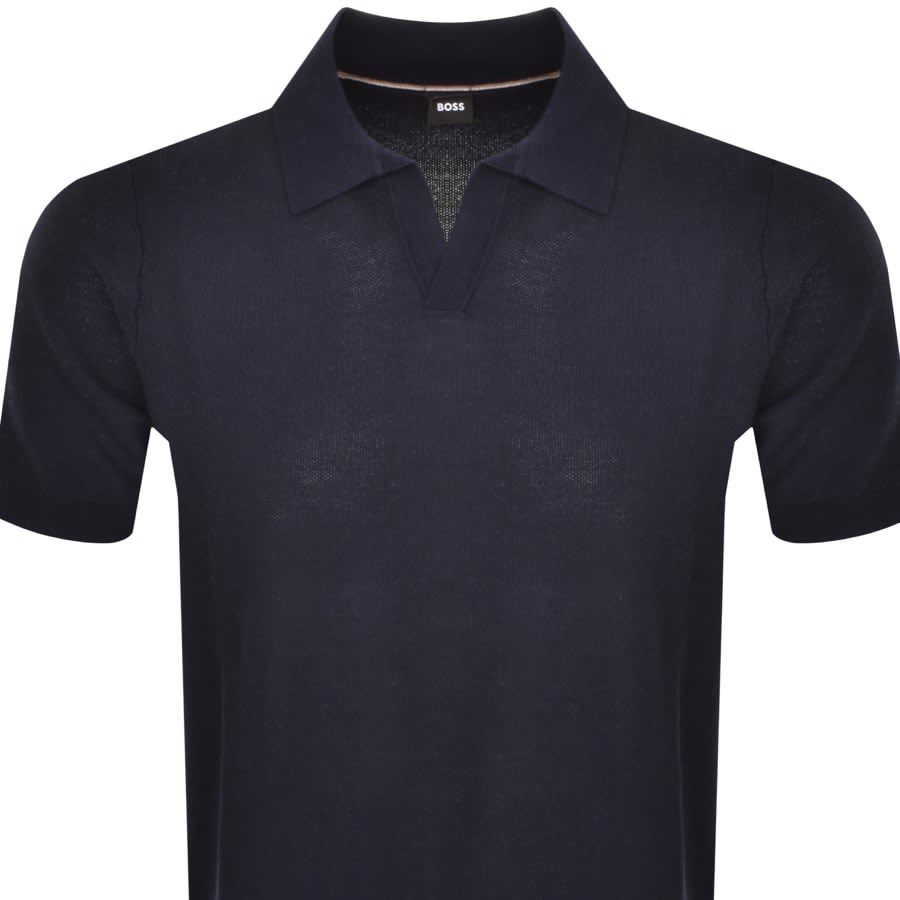 Image number 2 for BOSS Tempio Polo T Shirt Navy