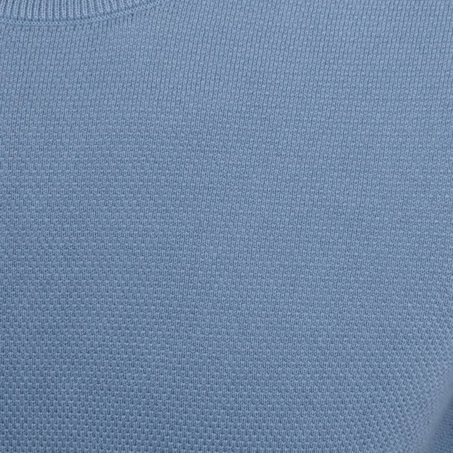 Image number 3 for BOSS Ecaio P Knit Jumper Blue