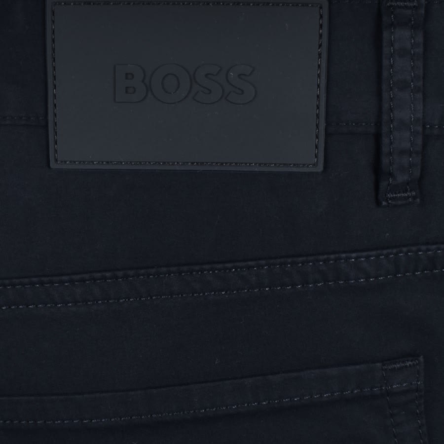 Image number 3 for BOSS Delaware 3 Slim Fit Trousers Navy