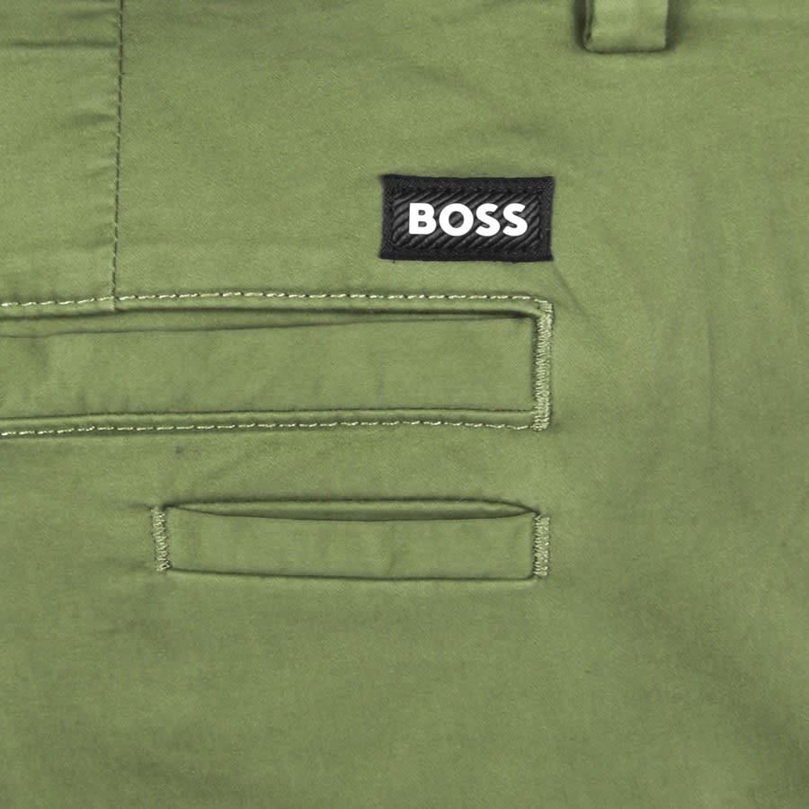 Image number 3 for BOSS Kaiton Slim Fit Trousers Green