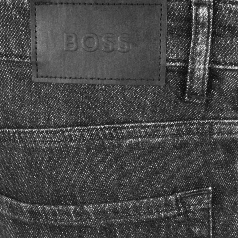 Image number 3 for BOSS RE Maine Mid Wash Jeans Grey