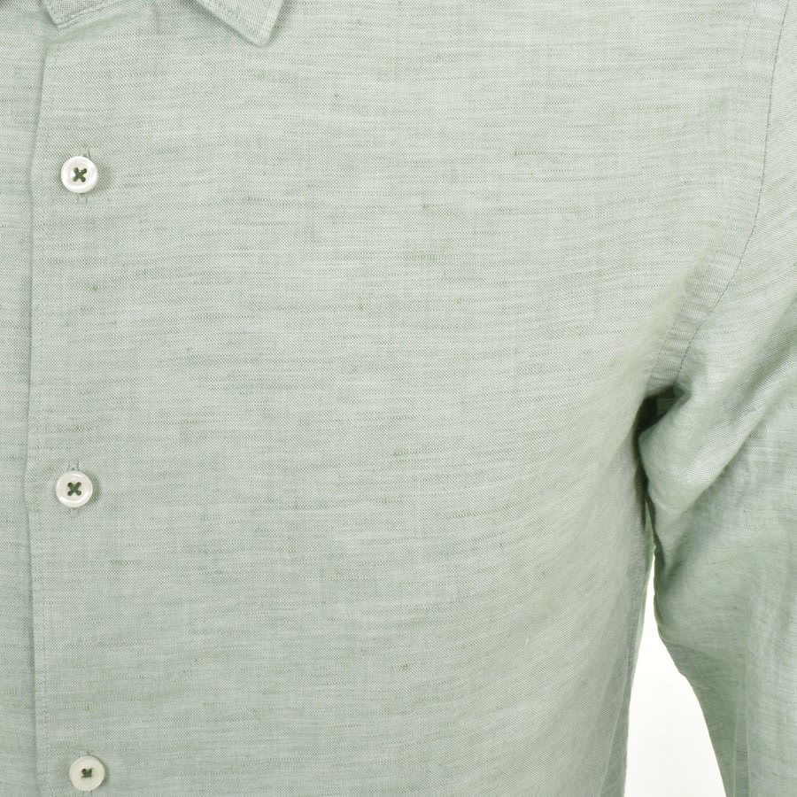 Image number 3 for BOSS C Hal Kent Long Sleeved Shirt Green