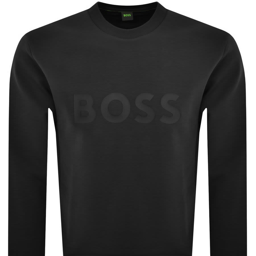 Image number 2 for BOSS Salbo 1 Sweatshirt Black