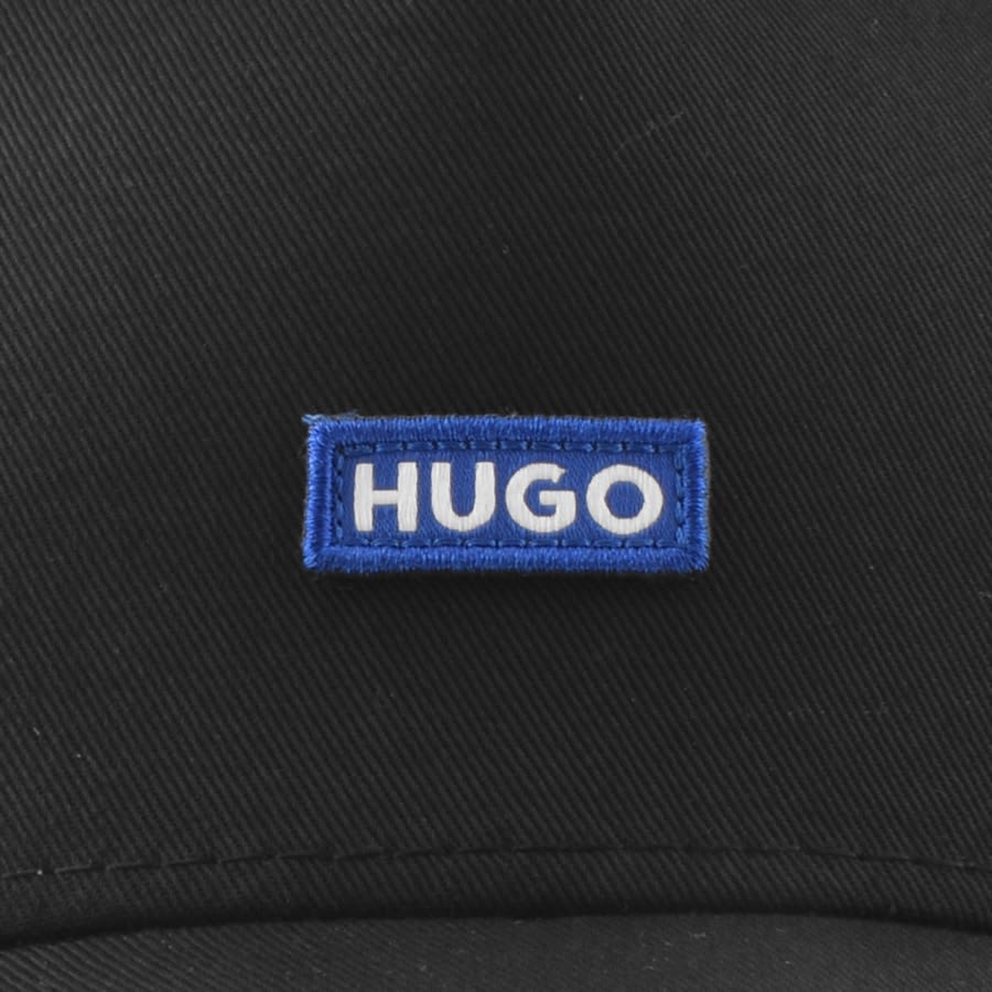 Image number 4 for HUGO Blue Jinko Baseball Cap Black