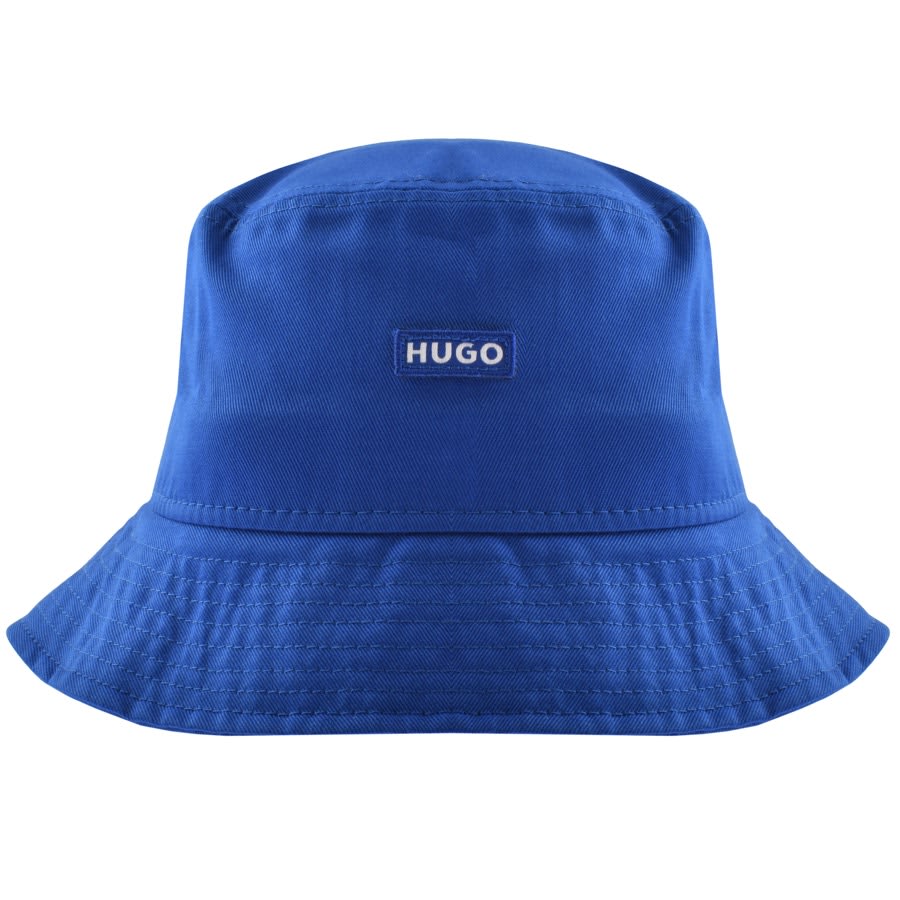 Image number 1 for HUGO Blue Gyn Bucket Hat Blue