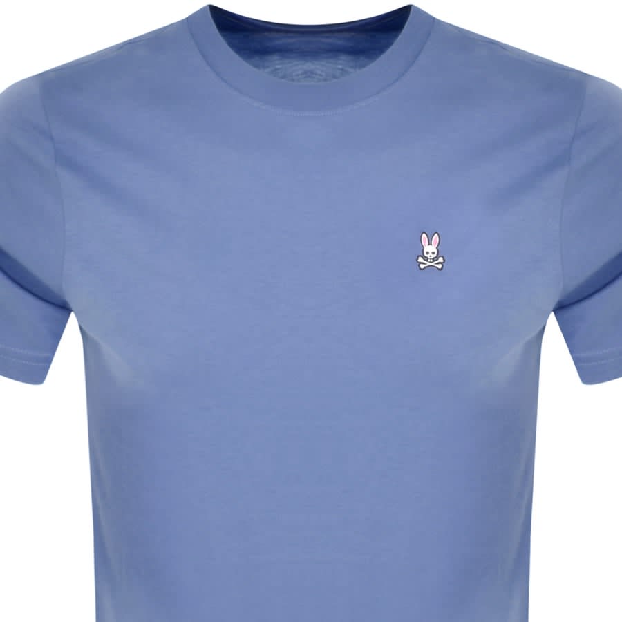 Image number 2 for Psycho Bunny Classic Crew Neck T Shirt Blue