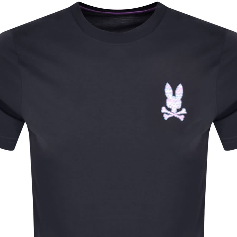Image number 2 for Psycho Bunny Coachella T Shirt Navy
