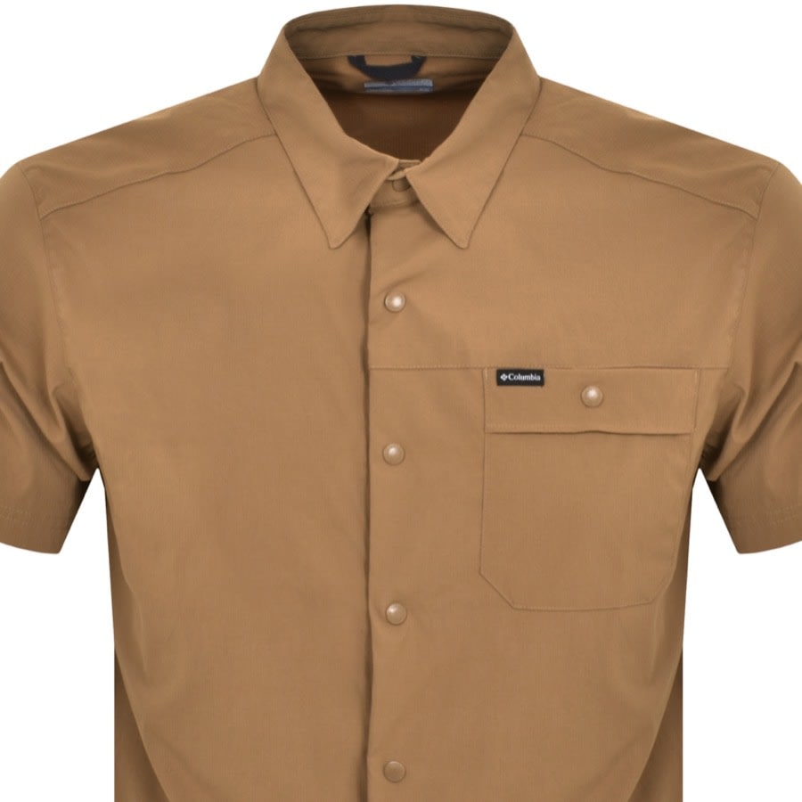 Image number 2 for Columbia Landroamer Ripstop Shirt Brown