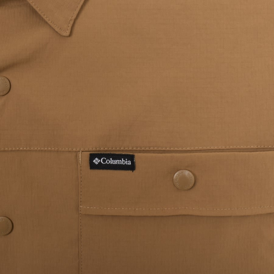 Image number 3 for Columbia Landroamer Ripstop Shirt Brown