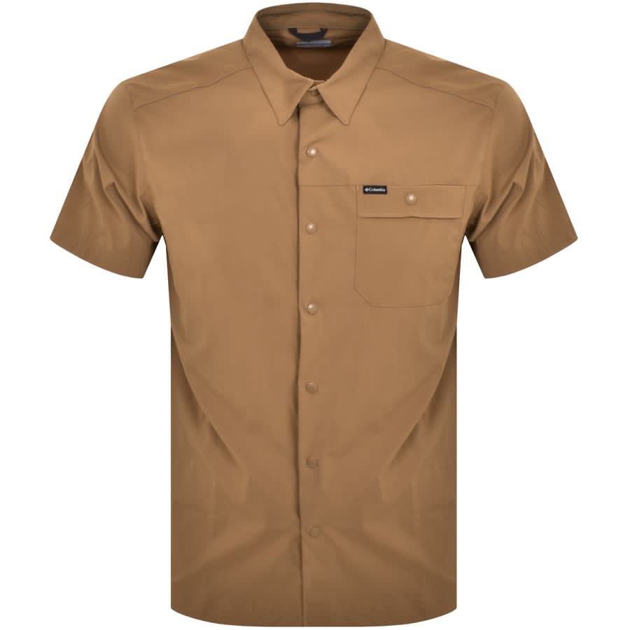 Image number 1 for Columbia Landroamer Ripstop Shirt Brown