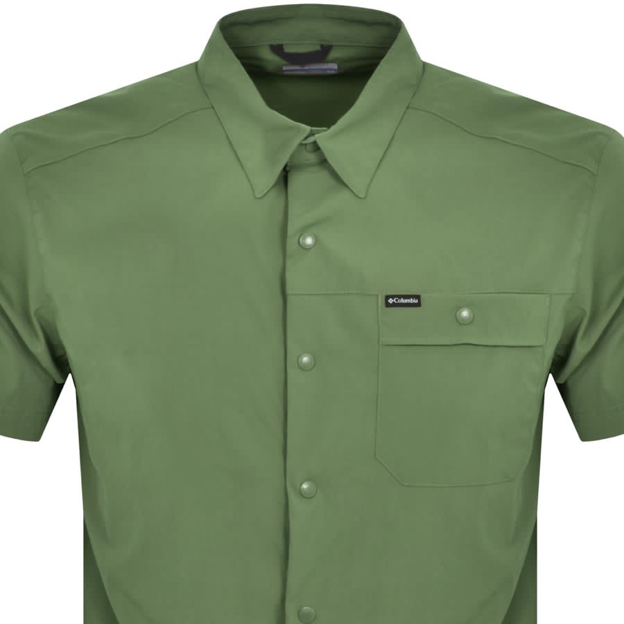 Image number 2 for Columbia Landroamer Ripstop Shirt Green