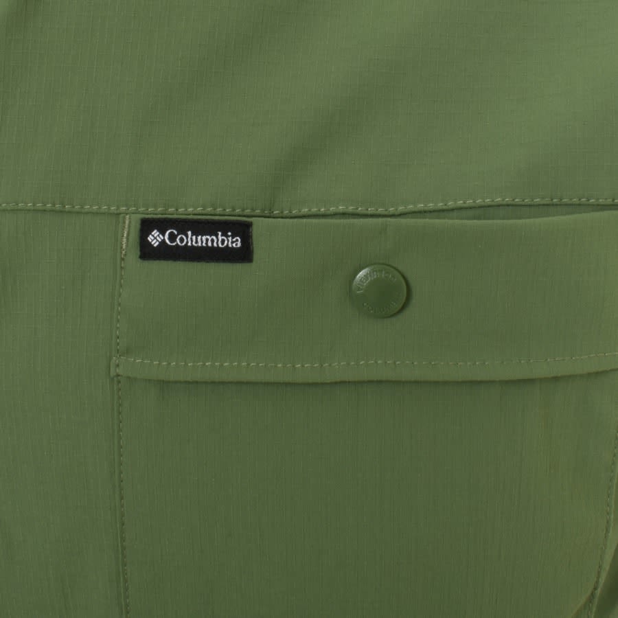 Image number 3 for Columbia Landroamer Ripstop Shirt Green