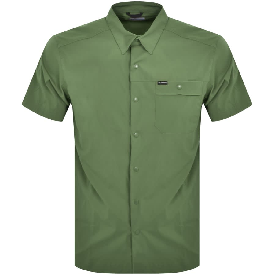 Image number 1 for Columbia Landroamer Ripstop Shirt Green