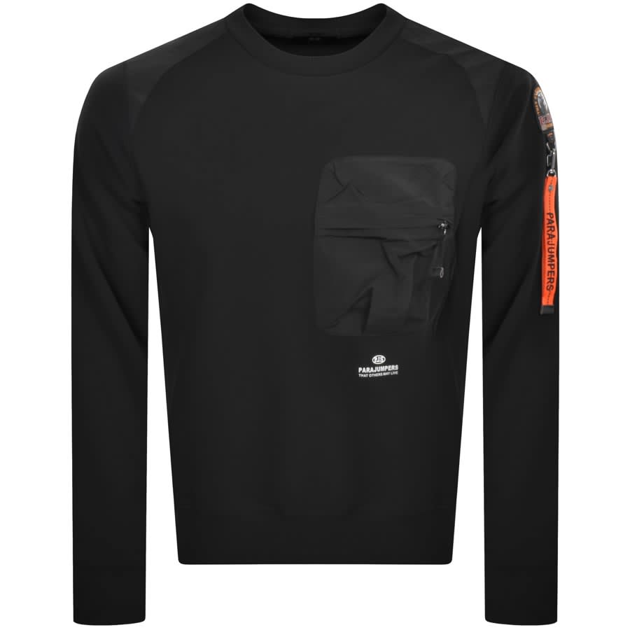 Image number 1 for Parajumpers Sabre Sweatshirt Black