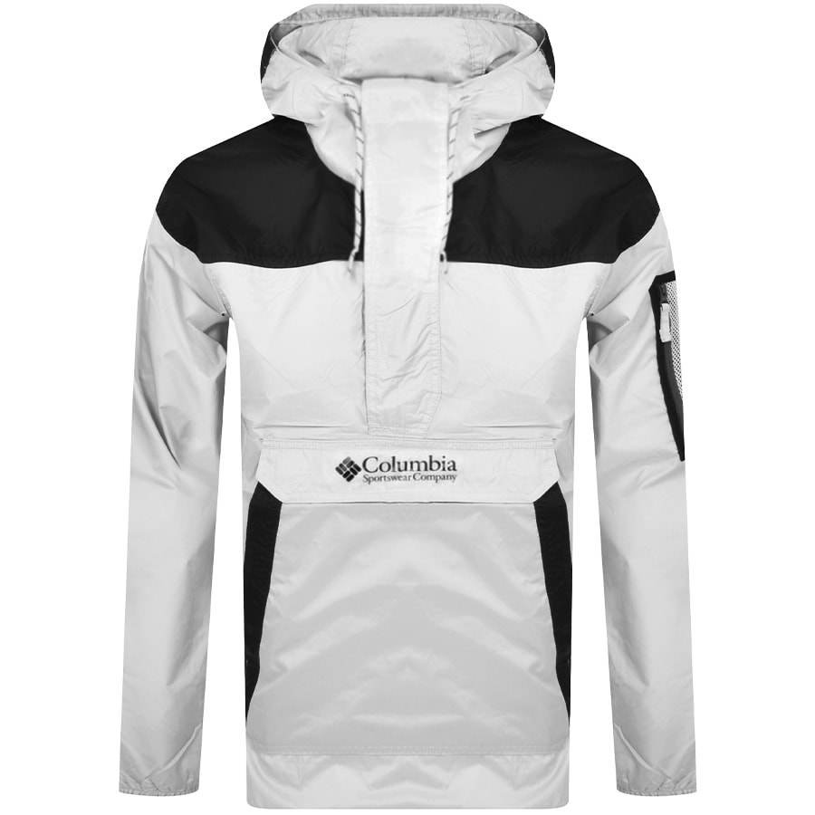 Image number 1 for Columbia Challenger Pullover Jacket White