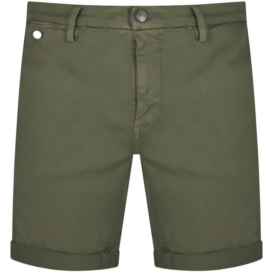 Image number 1 for Replay Denim Benni Shorts Green