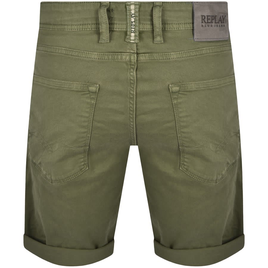Image number 2 for Replay RBJ 981 Shorts Green